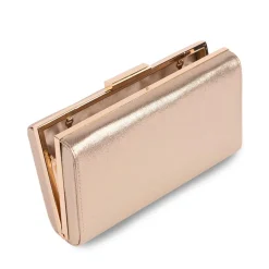 Paradox London Doria Champagner Schimmernde Box Clutch Tasche* Abschlussball-taschen | Anlass Handtaschen