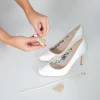 Perfect Bridal Abnehmbare Knöchelriemen* Abnehmbare Schuhriemen