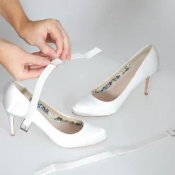 Perfect Bridal Abnehmbare Ristriemen für Schuhe (breit)* Abnehmbare Schuhriemen