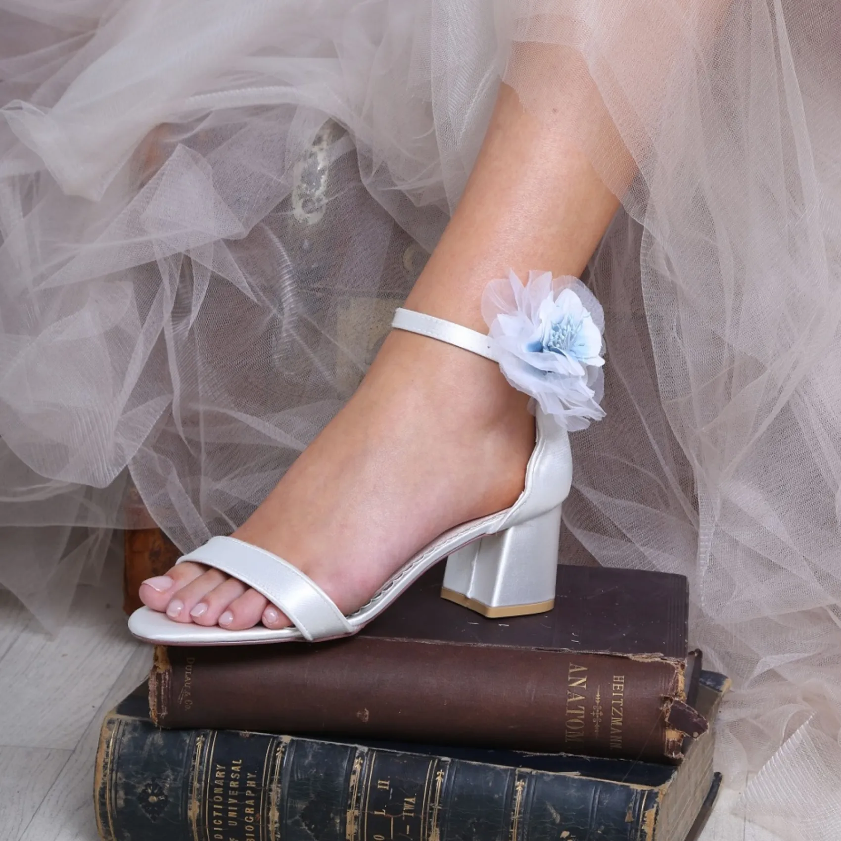 Perfect Bridal Apfel Blau Blume Schuhclips* Etwas Blaue Geschenke | Geschenke Für Die Braut