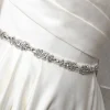 Perfect Bridal Elodie Schlankes Kristallverziertes Blumenkleid Gürtel* Brautkleid Gürtel