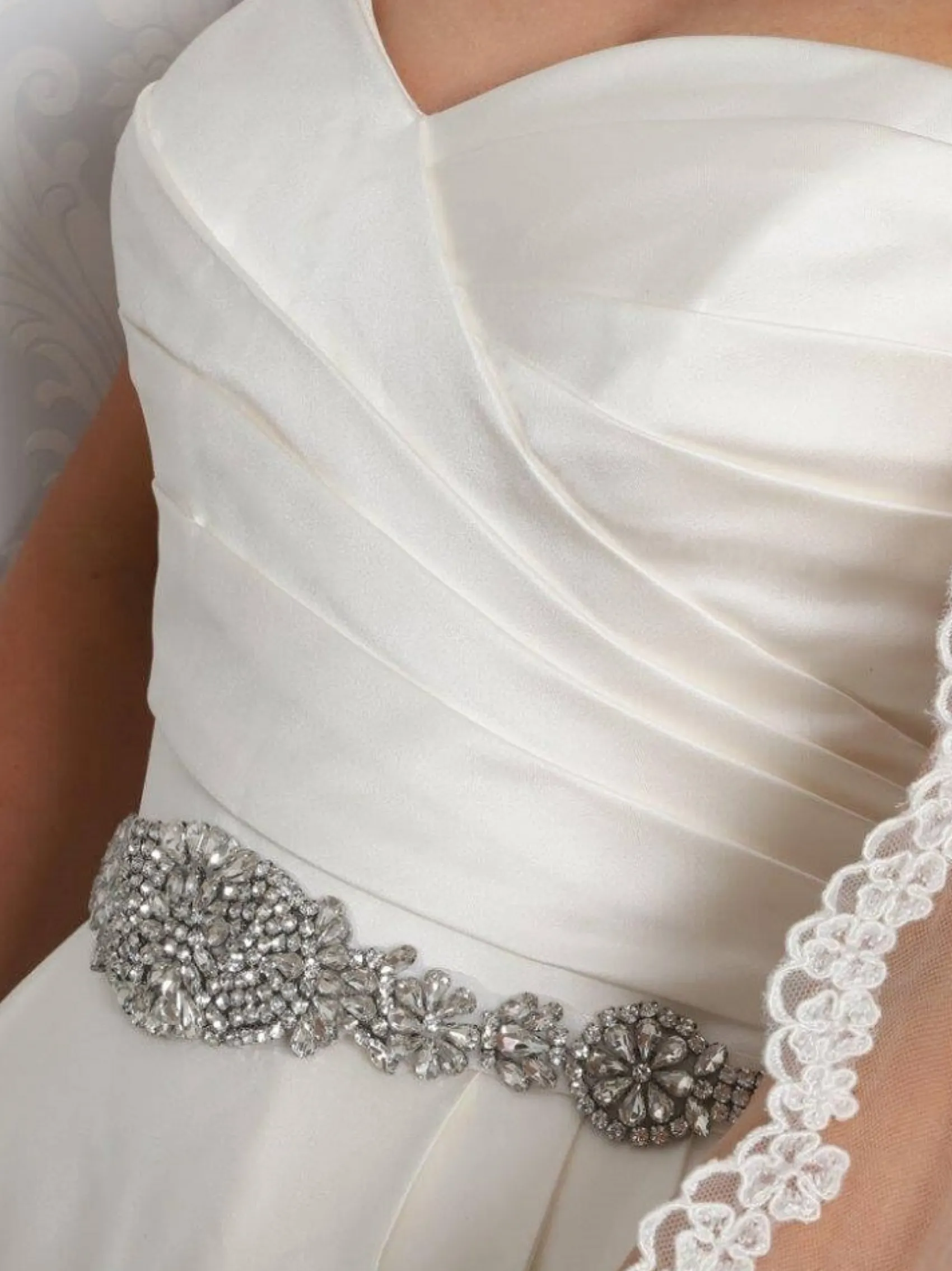 Perfect Bridal Lana Dazzling Crystal verschönert Kleid Gürtel* Brautkleid Gürtel