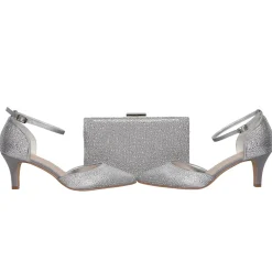Perfect Bridal Sorrel Silber funkelnde Diamante Box Clutch Tasche* Abschlussball-taschen | Anlass Handtaschen