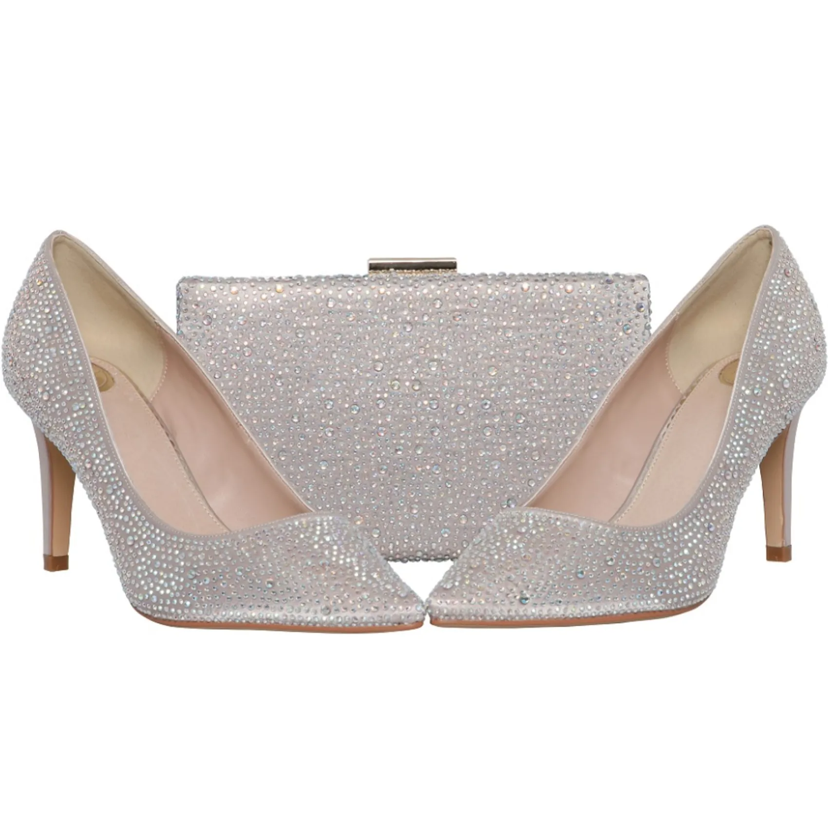 Perfect Bridal Sorrel Taupe Sparkly Diamante Box Clutch* Abschlussball-taschen | Anlass Handtaschen