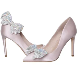 Perfect Bridal Zinnia Crystal verschönert große Schleife Schuh-Clips* Geschenke Für Die Braut | Schuhclips