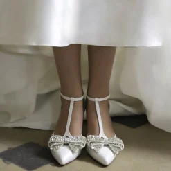 Perfect Bridal Zinnia Crystal verschönert große Schleife Schuh-Clips* Geschenke Für Die Braut | Schuhclips