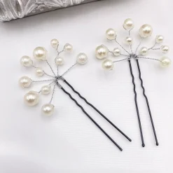 Lace & Favour Polly Elfenbein Perlenspray Hochzeit Haarnadel* Geschenke Für Brautjungfern | Geschenke Für Die Braut