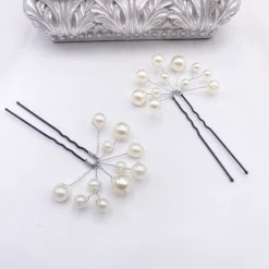 Lace & Favour Polly Elfenbein Perlenspray Hochzeit Haarnadel* Geschenke Für Brautjungfern | Geschenke Für Die Braut