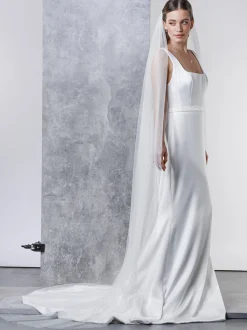 Rainbow Club Avalanche verstreute Perle Langer Schleier* Einstufige Schleier | Kapelle Länge & Kathedrale Schleier