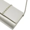 Rainbow Club Claudia Färbbare Elfenbeinfarbene Satin verschönerte Clutch Tasche* Hochzeit Handtaschen