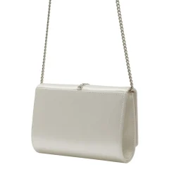 Rainbow Club Claudia Färbbare Elfenbeinfarbene Satin verschönerte Clutch Tasche* Hochzeit Handtaschen