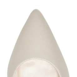 Rainbow Club Faith Färbbare Elfenbein Satin Breite Passform Slingback Block Heels* Schuhe Für Die Mutter Der Braut | Schuhe Für Brautjungfern