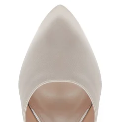 Rainbow Club Harriet Einfärbbare Elfenbein Satin Blockabsatz Hofschuhe* Hochzeitsschuhe | Schuhe Mit Mittlerem Absatz