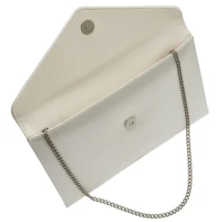 Rainbow Club Hattie Dyeable Elfenbein Satin Umschlag Clutch Tasche* Hochzeit Handtaschen
