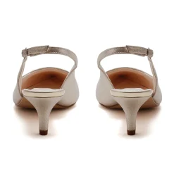 Rainbow Club Joni Gold Glitzernde Slingback Kitten Heels* Schuhe Für Hochzeitsgäste | Schuhe Für Die Mutter Der Braut