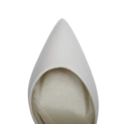 Rainbow Club Kennedy Färbbare Elfenbein Satin Zweiteilige Schuhe* Hochzeitsschuhe | Hochhackige Schuhe
