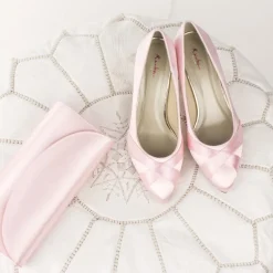 Rainbow Club Lexi Färbbare Elfenbeinfarbene Satin-Hochzeitsschuhe* Schuhe Für Die Mutter Der Braut | Hochzeitsschuhe
