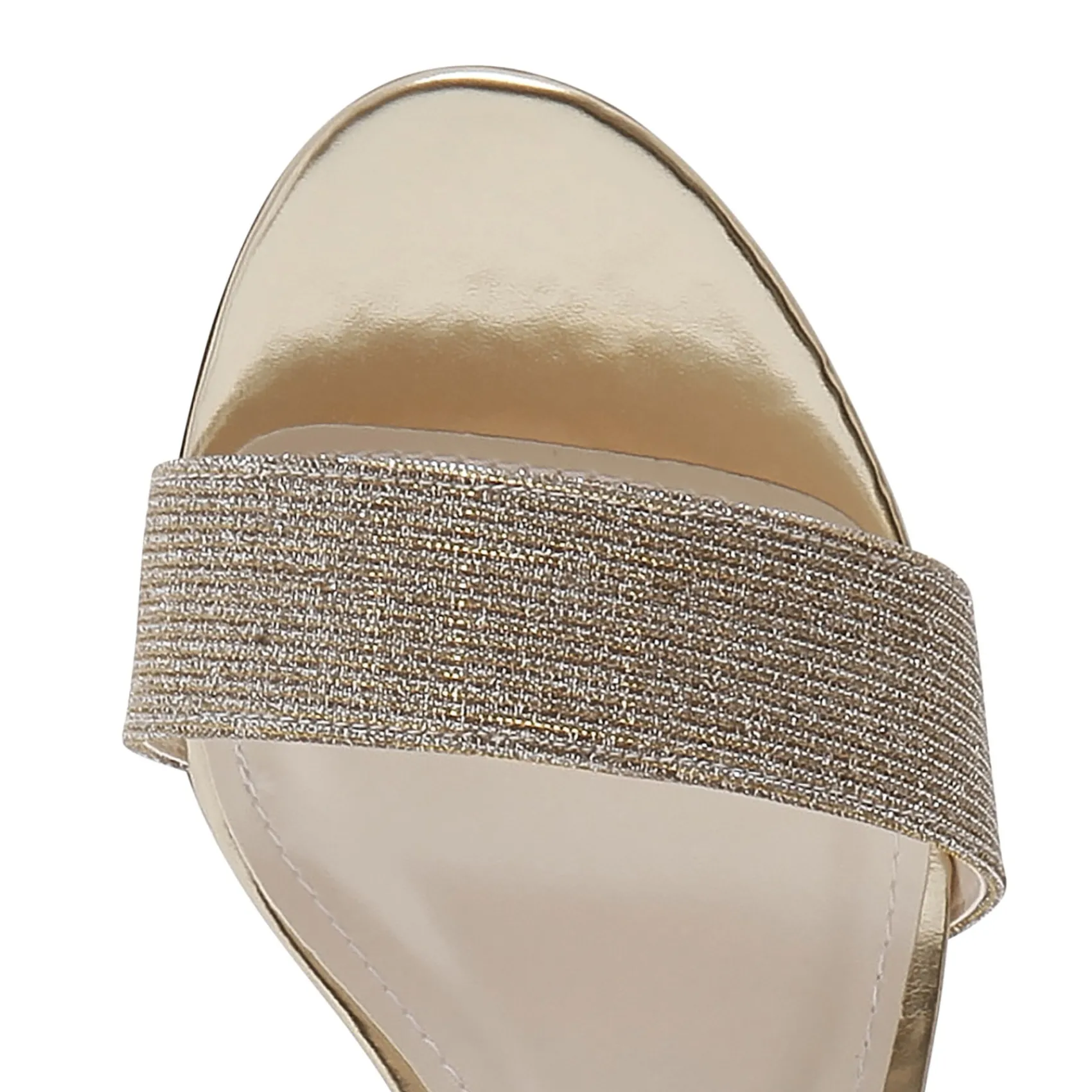 Rainbow Club Margot Gold Metallic Sandalen mit mittlerem Blockabsatz* Goldene Ballschuhe | Abschlussball-sandalen