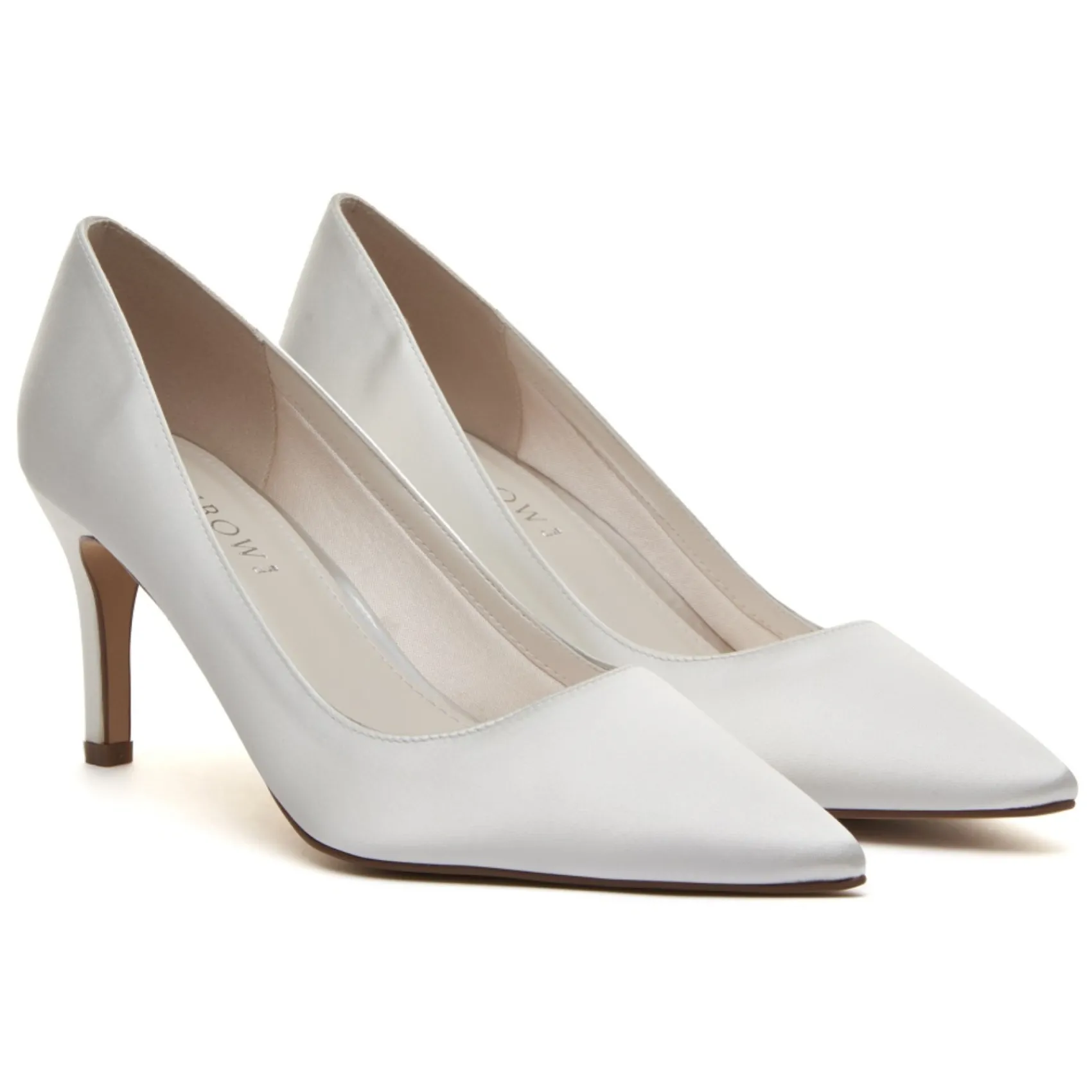 Rainbow Club Morgan II Elfenbein Mid Heel Pointed Court Schuhe (Weite Passform)* Schuhe Für Die Mutter Der Braut | Schuhe Mit Mittlerem Absatz