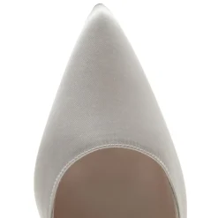 Rainbow Club Morgan II Elfenbeinfarbene Satin Schuhe mit mittlerem Absatz und Spitze* Schuhe Für Die Mutter Der Braut | Hochzeitsschuhe
