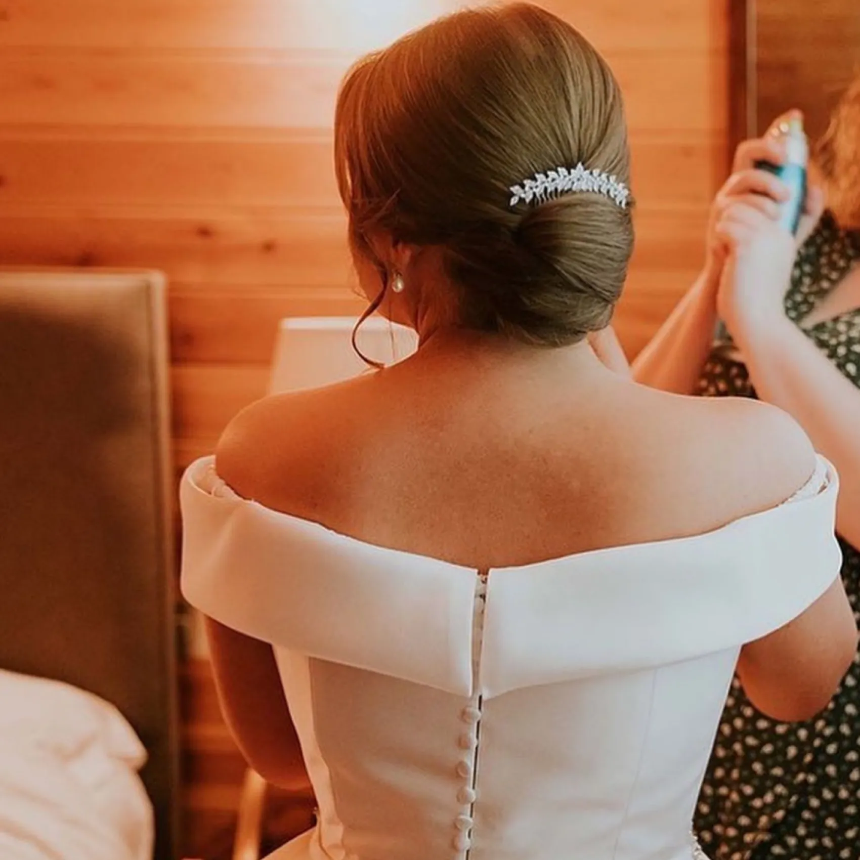 Lace & Favour Rapture Kleiner Kristall-Hochzeits-Haarkamm* Abschlussball Haarspangen & Kämme | Geschenke Für Die Braut