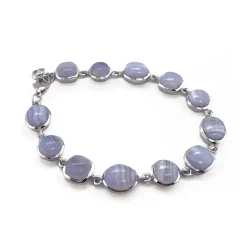 Sarah Alexander Alpine Snow Blue Lace Achat Multistein-Armband* Geschenke Für Die Mutter Des Bräutigams | Geschenke Für Die Mutter Der Braut