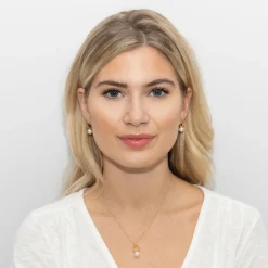 Sarah Alexander Bombshell Gold Circle Perlenanhänger* Geschenke Für Die Mutter Des Bräutigams | Geschenke Für Die Mutter Der Braut