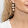 Sarah Alexander Eastern Promise Mondstein Statement-Tropfen-Ohrringe* Geschenke Für Die Braut | Edelstein-schmuck