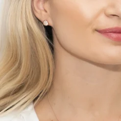 Sarah Alexander Echo Mondstein Rose Gold Ohrstecker* Geschenke Für Die Mutter Des Bräutigams | Geschenke Für Die Mutter Der Braut