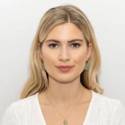 Sarah Alexander Mesmerise Grüner Aventurin Quadratische Tropfenohrringe* Geschenke Für Die Mutter Des Bräutigams | Geschenke Für Die Mutter Der Braut