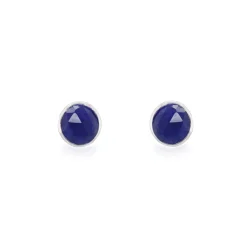 Sarah Alexander Midnight Kiss Cloudy Blue Kyanit Ohrstecker* Etwas Blaue Geschenke | Geschenke Für Die Mutter Des Bräutigams