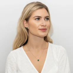 Sarah Alexander Muse Wolkengrüner Kyanit Solitär-Anhänger* Geschenke Für Die Mutter Des Bräutigams | Geschenke Für Die Mutter Der Braut