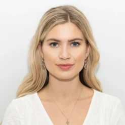 Sarah Alexander Nomad Graue Chalcedon-Doppelohrringe* Geschenke Für Die Mutter Des Bräutigams | Flitterwochengeschenke