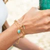 Sarah Alexander Tanger Amazonit Gold Edelstein-Armband* Etwas Blaue Geschenke | Geschenke Für Die Mutter Des Bräutigams
