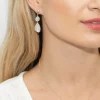Sarah Alexander Tidal Regenbogen Mondstein Double Drop Ohrringe* Geschenke Für Die Mutter Des Bräutigams | Geschenke Für Die Mutter Der Braut
