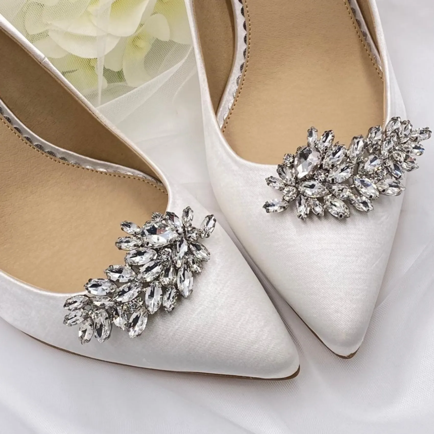 Lace & Favour Spirit Crystal verschönerte Schuhclips* Schuhclips | Schuhclips