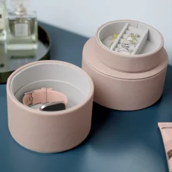 Stackers Blush Nachttisch-Schmuckkästchen Pod* Geschenke Für Die Mutter Des Bräutigams | Geschenke Für Die Mutter Der Braut