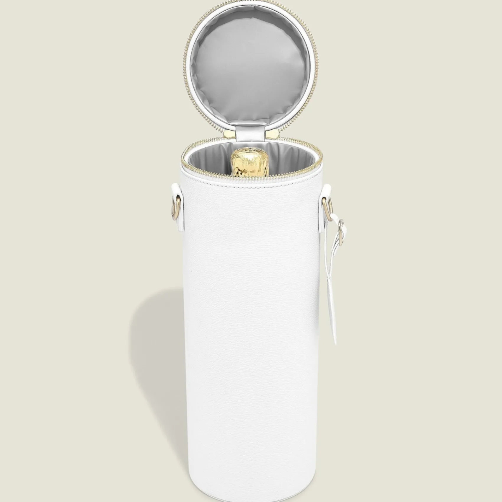 Stackers Champagnerflaschen-Tasche aus weißem Kieselstein* Verlobungsgeschenke | Geschenke Für Die Braut
