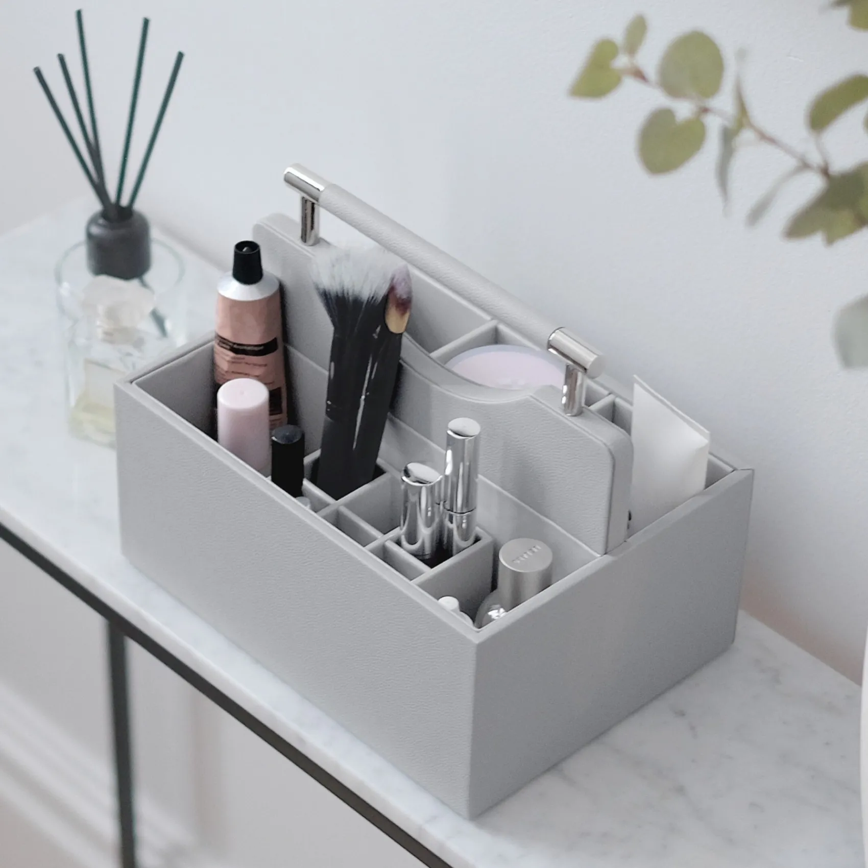Stackers Kieselgrauer Kosmetik-Organizer* Geschenke Für Die Braut | Makeup-organisatoren