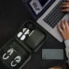 Stackers Olivgrüne Kabelaufgeräumte Organizer-Tasche* Flitterwochengeschenke | Geschenke Für Den Bräutigam