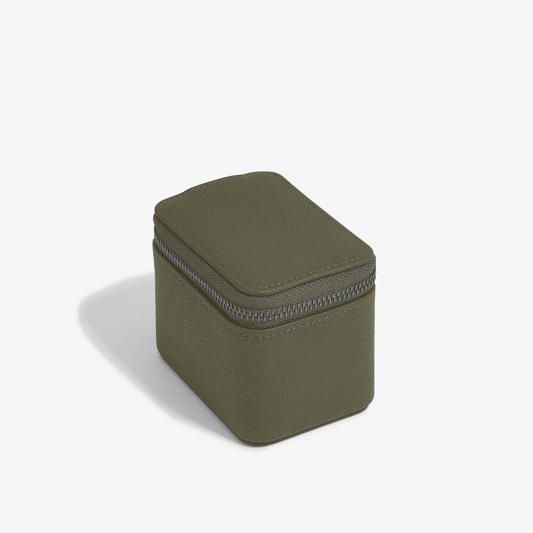 Stackers Olivgrüne Reise-Uhrenbox mit Reißverschluss* Geschenke Für Den Bräutigam | Uhrenboxen