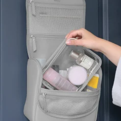 Stackers Pebble Grey Hängende Waschtasche* Flitterwochengeschenke | Waschbeutel