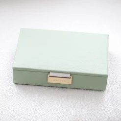 Stackers Salbeigrüner Mini-Schmuckkasten* Geschenke Für Die Mutter Des Bräutigams | Geschenke Für Die Mutter Der Braut