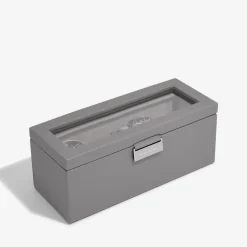 Stackers Schiefergrau 4 Stück Uhrenbox* Geschenke Für Den Bräutigam | Uhrenboxen