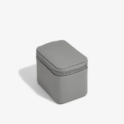 Stackers Schiefergraue Reise-Uhrenbox mit Reißverschluss* Geschenke Für Den Bräutigam | Uhrenboxen