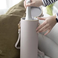 Stackers Taupe Champagnerflaschen-Tasche* Verlobungsgeschenke | Geschenke Für Brautjungfern