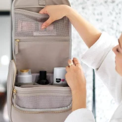 Stackers Taupe Hängende Waschtasche* Flitterwochengeschenke | Waschbeutel