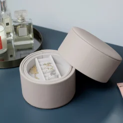 Stackers Taupe Nachttisch Schmuckkästchen Pod* Geschenke Für Die Mutter Des Bräutigams | Geschenke Für Die Mutter Der Braut