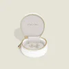 Stackers Weißer Kieselstein Oyster Travel Jewellery Box* Geschenke Für Die Mutter Des Bräutigams | Geschenke Für Die Mutter Der Braut