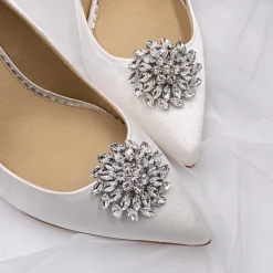 Lace & Favour Sunbeam Glitzernde Kristall-Schuhclips* Schuhclips | Schuhclips